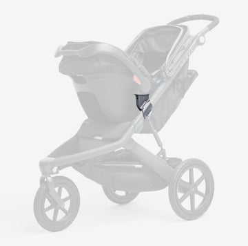 2206010 | britax|||Britax adapter attached to a car seat